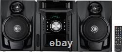 Sharp CD-BH950 240W 5-Disc Mini Shelf Audio Speaker Bluetooth & Cassette Player