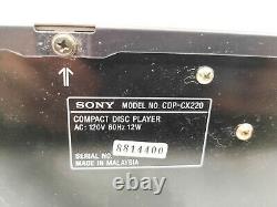 Sony 200 CD Compact Disc Multi Player Carousel Changer CDP-CX220