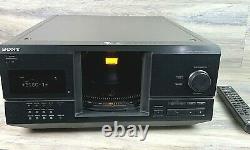 Sony 200 Disc CD Changer Player CDP-CX220 Mega Storage Remote