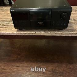 Sony 200 Disc CD Player Changer CDP-CX200 Carousel Mega Storage No Remote WORKS