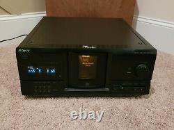 Sony 200 Disc CD Player Changer CDP-CX235 Carousel Mega Storage No Remote