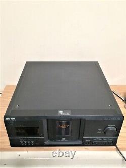 Sony 200 Disc CD Player Changer CDP-CX235 Carousel Mega Storage No Remote