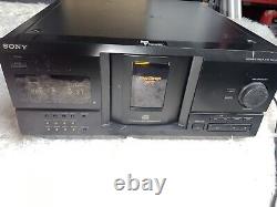 Sony 200 Disc CD Player Changer CDP-CX235 Carousel Mega Storage No Remote Works