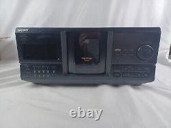 Sony 200 Disc CD Player Changer CDP-CX240 Carousel Mega Storage -tested