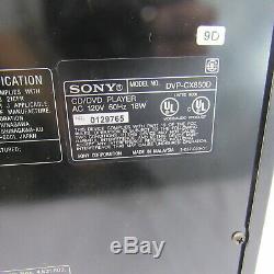 Sony 200 Disc DVD CD Explorer Changer Player DVP-CX850D TESTED