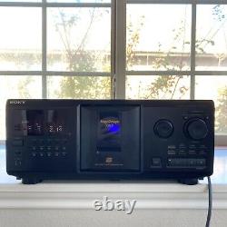 Sony 300 CD Changer Player CDP-CX355 Compact Disc Mega Storage No Remote Tested