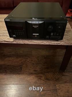 Sony 300 CD Compact Disc Mega Storage Player Changer CDP-CX355 TESTED WORKS