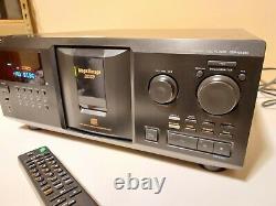Sony 300 CD Compact Disc Multi Player Carousel Changer W Remote TESTED CDP-CX355