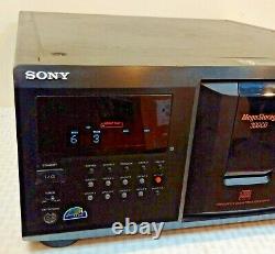 Sony 300 CD Disc Changer Compact Disc Player CDP-CX355 Mega Storage Works Linear