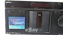 Sony 400 Disc Changer BDP-CX960 Blu-ray DVD Player with Remote Works Perfectly