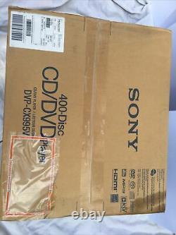 Sony 400 Disc DVP-CX995V CD DVD SACD Disc Changer Player HDMI NEW SEALED IN BOX