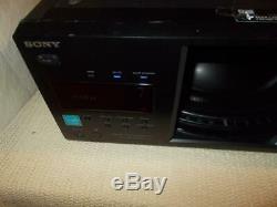 Sony 400 disc DVD CD player/changer Disc Explorer 400 DVP-CX995V