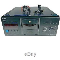 Sony 400 disc DVD CD player/changer Disc Explorer 400 DVP-CX995V Carousel HDMI