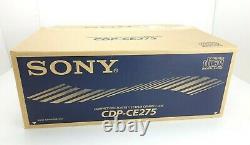 Sony 5 CD Compact Disc Changer Player CDP-CE275 In Box