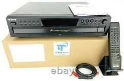 Sony 5 CD Compact Disc Changer Player CDP-CE275 / Serviced / Remote / Manual