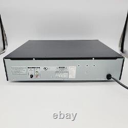 Sony 5-Disc CD Carousel Changer Player CDP-CE375 No Remote
