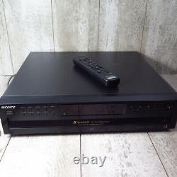 Sony 5-Disc CD Carousel Changer Player CDP-CE375 with Remote TESTED