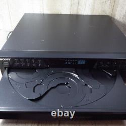 Sony 5-Disc CD Carousel Changer Player CDP-CE375 with Remote TESTED