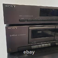 Sony 5 Disc CD Changer CDP-C231, Receiver/Tuner and Dual Cassette Deck TC-W431