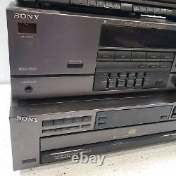 Sony 5 Disc CD Changer CDP-C231, Receiver/Tuner and Dual Cassette Deck TC-W431