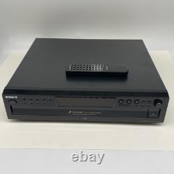 Sony 5 Disc CD Changer CDP-CE275 Carosel Player SERVICED With REMOTE READ