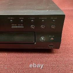 Sony 5-Disc CD Changer Carousel USB CDP-CE500 Player Tested & Working No Rmt