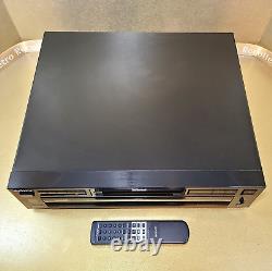 Sony 5-Disc CD Changer Player Clean! W Remote 1991 Japan CDP-C215 -see video