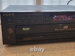 Sony 5-Disc CD Changer Player Retro 1991 Japan Tested Working