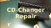 Sony 5 Disc CD Changer Repair Stuck Drawer Belt Replacement Dissasemble