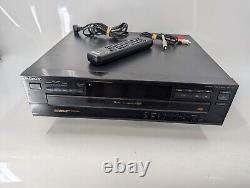 Sony 5 Disc CD Player Changer CDP-C365 Carousel with Remote TESTED EB-17171