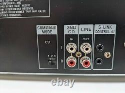 Sony 5 Disc CD Player Disk Changer CDP-CE415 Tested WORKING WITH REMOTE