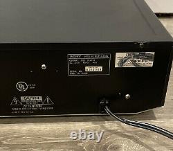 Sony 5 Disc CD Player Disk Changer CDP-CE415 Tested Works, With Remote