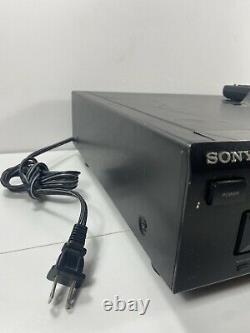 Sony 5 Disc CD Player Disk Changer CDP-CE415 Tested Works with remote