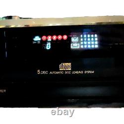 Sony 5-Disc Carousel System CD Changer Player CDP-C315 Made in Japan