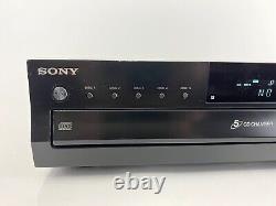 Sony 5 Disc Compact Disc Changer CD Player CDP-CE500 Audiophile