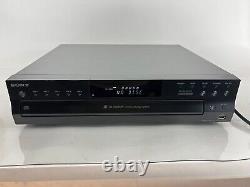 Sony 5 Disc Compact Disc Changer CD Player CDP-CE500 Audiophile