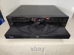 Sony 5-Disk CD Player/Changer Carousel CDP-C215 Tested Works Great-Ni Remote