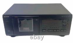 Sony 50+1 Capacity Disc Changer CD Player CDP-CX53 Tested