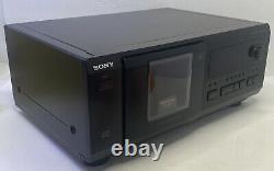 Sony 50+1 Capacity Disc Changer CD Player CDP-CX53 Tested