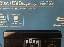Sony BDP-CX960 400 disc blu-ray changer/ player Brand-New