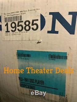 Sony BDP-CX960 400 disc blu-ray changer/ player Sealed box Factory Refurbished