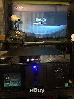 Sony Bdp-cx960 400-disc Mega Changer Blu-ray Player Great Condition With Remote