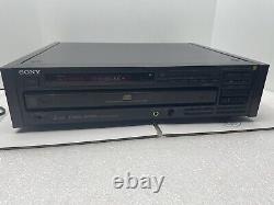 Sony C85es 5 Disc CD Player Changer High Density Linear Converter Dss Cdp-c85es