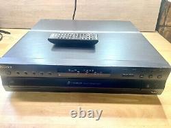 Sony CD Player CDP-CE500 5 Disc CD Changer Exchange System Tested Working Remote