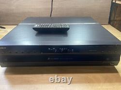 Sony CD Player CDP-CE500 5 Disc CD Changer Exchange System Tested Working Remote