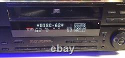 Sony CD Player CDP-CX100 100 Disc Changer Tested No Remote Vintage 1993