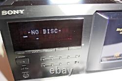 Sony CD Player CDP-CX400 400 MegaStorage Disc Changer With Remote and New Belts