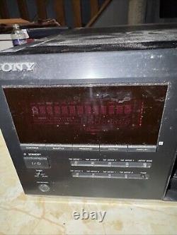 Sony CD Player CDP-CX455 400 Disc Changer Mega Storage No Remote TESTED