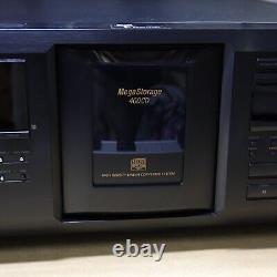 Sony CD Player CDP-CX455 400 Disc Changer Mega Storage Tested Works No Remote