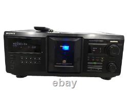 Sony CD Player CDP-CX455? GUARANTEED REFURB? 400 CD Disc Changer withRemote